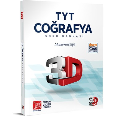 TYT 3D Coğrafya Soru Bankası Vega Efsanesi