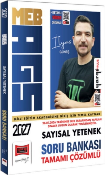 MEB-AGS Sayısal Yetenek Soru Bankası Çözümlü - İlyas Güneş Yargı Yayınları Vega Efsanesi
