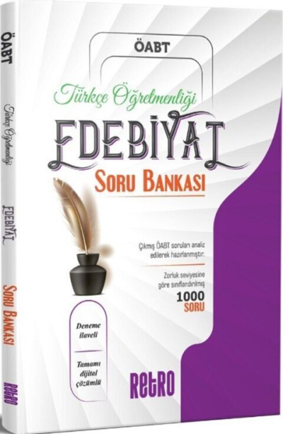 ÖABT Türkçe Öğretmenliği Edebiyat Soru Bankası Retro Yayıncılık Vega Efsanesi