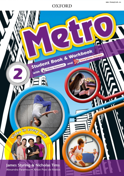 Metro 2 Student Book Workbook Vega Efsanesi