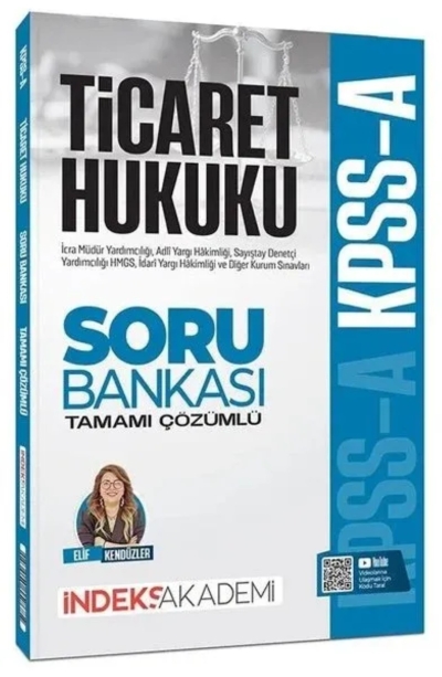 KPSS A Grubu Ticaret Hukuku Soru Bankası Çözümlü İndeks Akademi Yayıncılık Vega Efsanesi