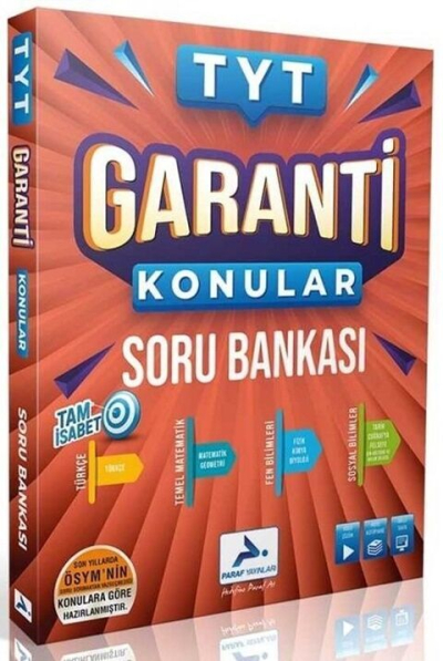 TYT Garanti Konular Soru Bankası Paraf Yayınları Vega Efsanesi