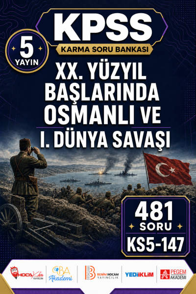 XX. Yüzyıl Başlarında Osmanlı ve I. Dünya Savaşı 5 Yayın 481 Soru Vega Efsanesi