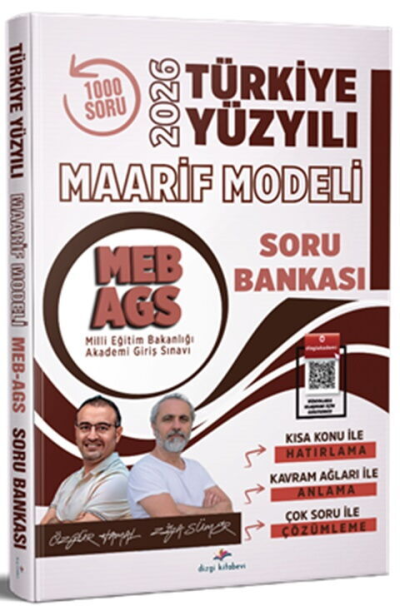2026 MEB AGS Türkiye Yüzyılı Maarif Modeli Tamamı Video Çözümlü Soru Bankası Dizgi Kitap Vega Efsanesi