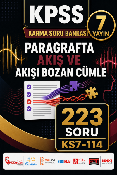 Paragrafta Akış ve Akışı Bozan Cümle 7 Yayın 223 Soru Vega Efsanesi