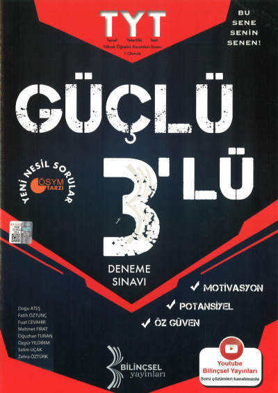 TYT Güçlü 3‘lü Deneme Sınavı Vega Efsanesi