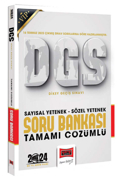 2024 DGS Vip Sözel Sayısal Bölüm Tamamı Çözümlü Soru Bankası Vega Efsanesi