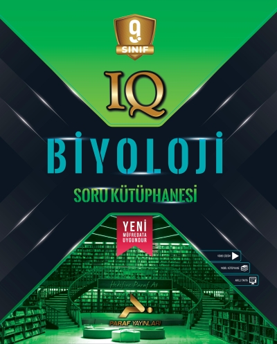 9. Sınıf Biyoloji Soru Kütüphanesi Paraf Yayınları Vega Efsanesi