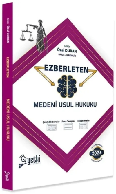 Ezberleten Medeni Usul Hukuku Yetki Yayınları 2026 Vega Efsanesi
