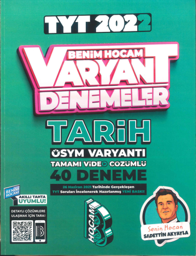 TYT TARİH VARYANT 40 DENEME Vega Efsanesi