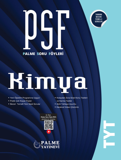 TYT Kimya PSF Palme Soru Föyü Vega Efsanesi