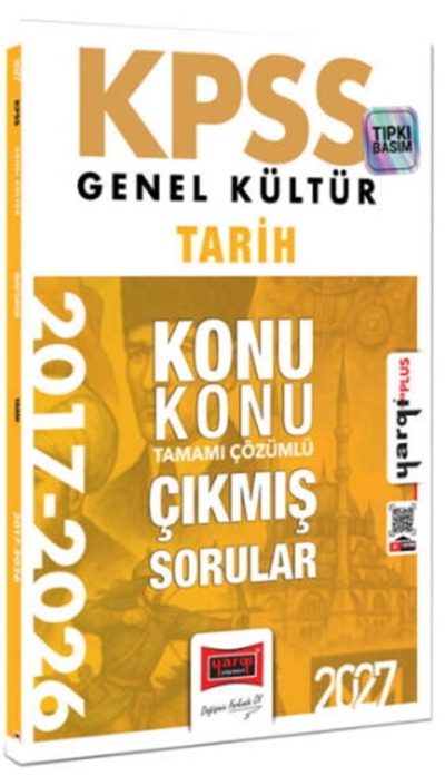 KPSS Genel Kültür Tarih Konu Konu Tamamı Çözümlü 10 Yıl Çıkmış Sorular Yargı Yayınları Vega Efsanesi