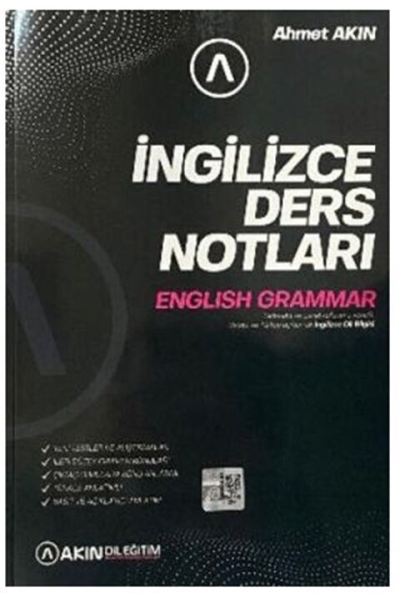 YDS YKSDİL İngilizce Grammar Ders Notları Akın Dil Yayınları Vega Efsanesi