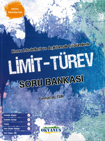 TYT-AYT LİMİT-TÜREV AÇIKLAMALI ÇÖZÜMLÜ SORU BANKASI Vega Efsanesi