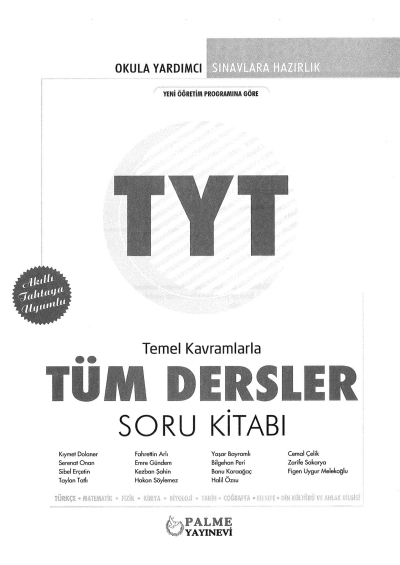 TYT Tüm Dersler Soru Kitabı Vega Efsanesi