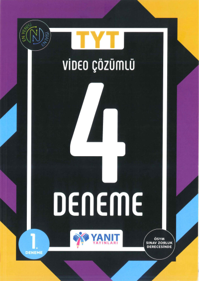 TYT Video Çözümlü 4 Deneme Vega Efsanesi