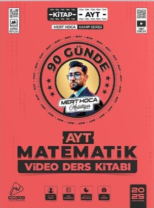 90 GÜNDE AYT MATEMATİK VİDEO DERS KİTABI 2025 MODEL MERT GÜVEN HOCA Vega Efsanesi