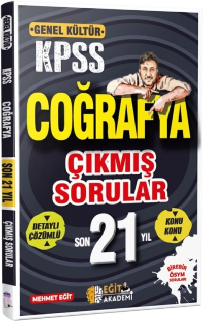 KPSS Coğrafya Son 21 Yıl Çıkmış Sorular Mehmet Eğit Vega Efsanesi