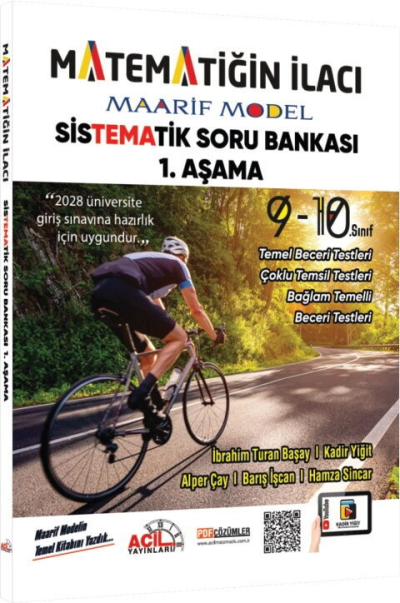 2028 TYT Matematiğin İlacı Maarif Model Sistematik Soru Bankası 1 Acil Yayınları Vega Efsanesi