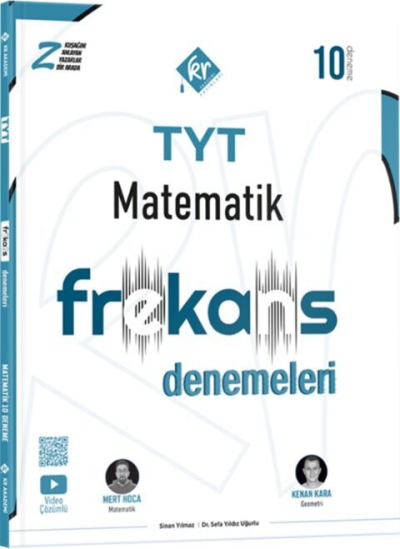 2025 TYT Matematik 10'lu Frekans Denemeleri KR Akademi Yayınları Vega Efsanesi
