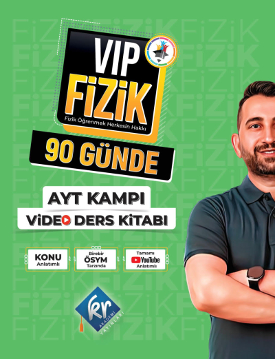 Vip Fizik 90 Günde AYT Kampı Video Ders Kitabı Vega Efsanesi