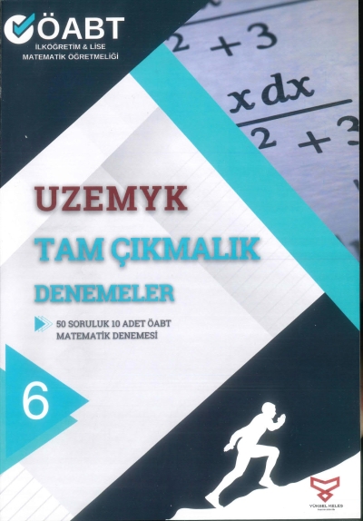 UZEMYK Tam Çıkmalık Denemeler 50x10 İlköğretim Lise Mat Öğretmenliği Yüksel Keleş Vega Efsanesi
