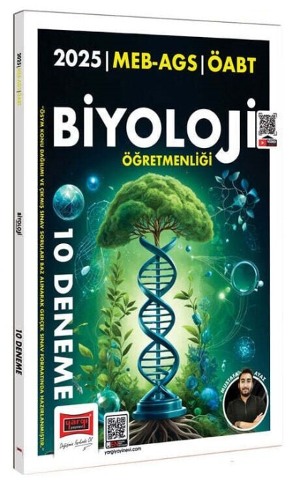 2025 MEB AGS ÖABT Biyoloji Öğretmenliği 10 Deneme Yargı Yayınları Vega Efsanesi