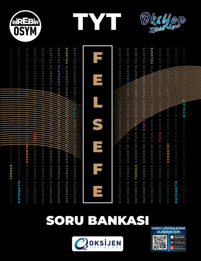 TYT Felsefe Soru Bankası Oksijen Yayınları Vega Efsanesi