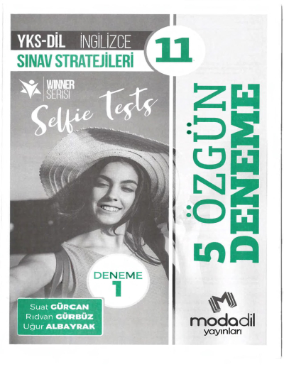 5 ÖZGÜN DENEME YKS-DİL SINAV STRATEJİLERİ 11 WINNER SERİSİ Vega Efsanesi
