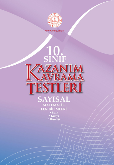 10. Sınıf Kazanım Kavrama Testleri (Sayısal) Vega Efsanesi