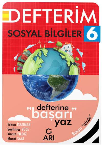 6. Sınıf Sosyalimo Sosyal Bilgiler Defterim Arı Yayıncılık