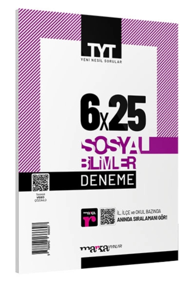 2024 TYT Sosyal Bilimler 6 Deneme Tamamı Video Çözümlü Vega Efsanesi