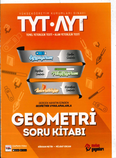 TYT AYT Geometri Soru Kitabı Metin Yayınları