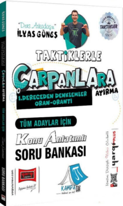 Tüm Adaylar İçin Taktiklerle Çarpanlara Ayırma Konu Anlatımlı Soru Bankası Yargı Yayınları Vega Efsanesi