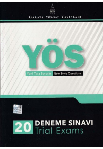 YÖS Yeni Tarz Sorular New Style Questions 20 Deneme Sınavı Trial Exams Vega Efsanesi