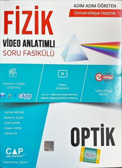 Fizik Optik Konu Anlatımlı Soru Bankası Vega Efsanesi
