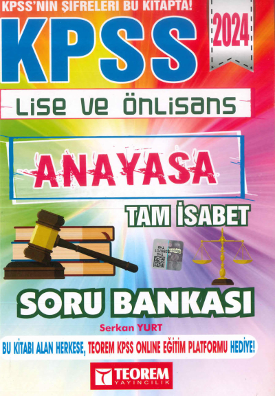 ANAYASA TAM İSABET SORU BANKASI Vega Efsanesi