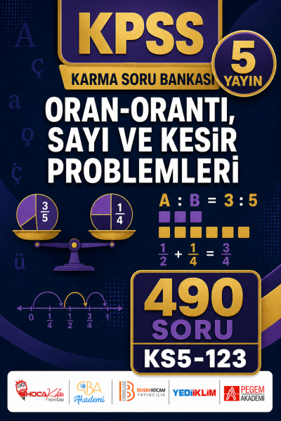 Oran-Orantı, Sayı ve Kesir Problemleri 5 Yayın 490 Soru Vega Efsanesi
