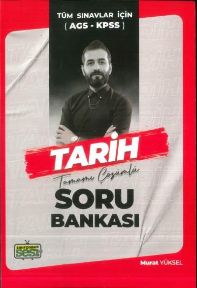 Sınıfçının Sesi KPSS MEB-AGS Tarih Soru Bankası Çözümlü Vega Efsanesi