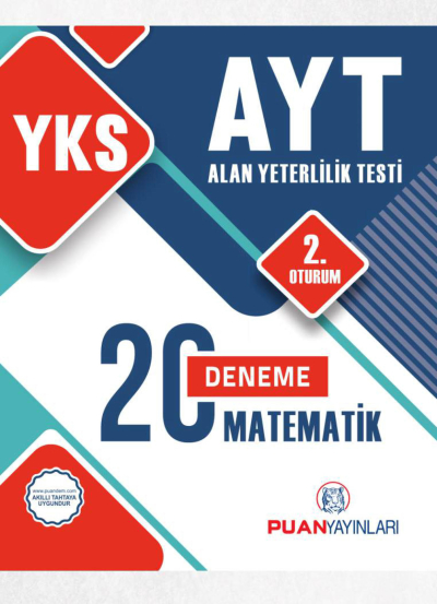 YKS AYT 2. Oturum Matematik 20 Deneme Puan Yayınları Vega Efsanesi