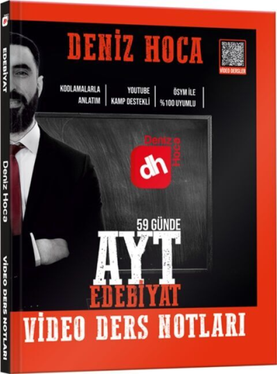 Deniz Hoca 59 Günde AYT Edebiyat Video Ders Notlar Kr Akademi Yayınları Vega Efsanesi