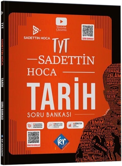 Sadettin Hoca TYT Tarih Soru Bankası KR Akademi Vega Efsanesi