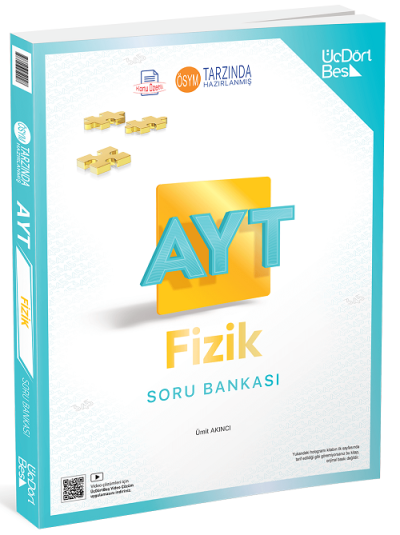 2026 AYT Fizik Soru Bankası Üç Dört Beş Yayınları Vega Efsanesi