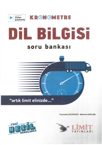 KRONOMETRE DİL BİLGİSİ SORU BANKASI Vega Efsanesi