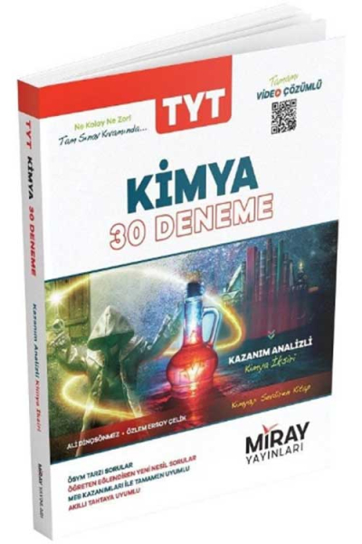 TYT Kimya 30 Deneme Miray Yayınları Vega Efsanesi