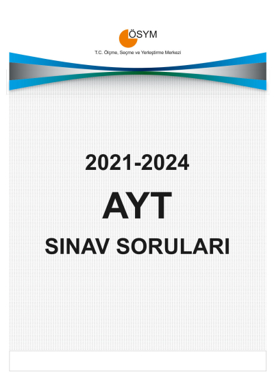 AYT ÇIKMIŞ SORULARI (2021-2024) Vega Efsanesi
