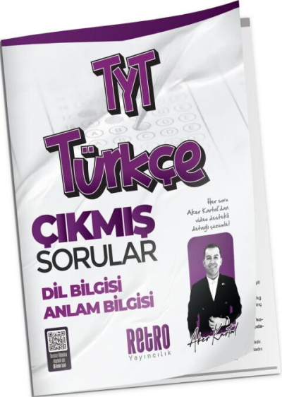 Aker Kartal TYT Türkçe Konu Konu Çıkmış Sorular Retro Yayıncılık Vega Efsanesi