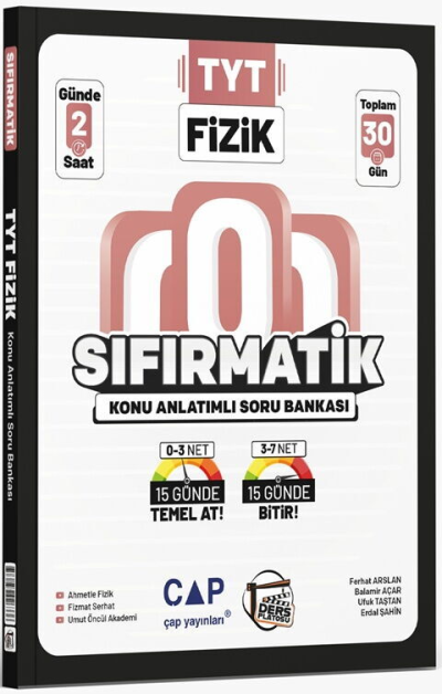 TYT Fizik Sıfırmatik Konu Anlatımlı Soru Bankası Ders Platosu Vega Efsanesi