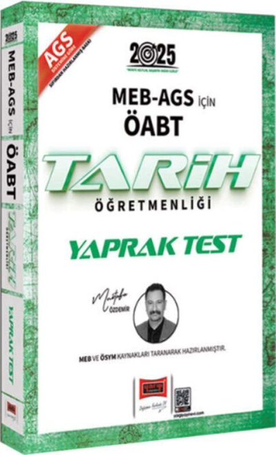 2025 MEB AGS ÖABT Tarih Öğretmenliği Yaprak Test Yargı Yayınları Vega Efsanesi