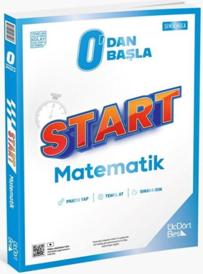 0' dan (Sıfırdan) Başla Start Matematik Şenol Hoca Üç Dört Beş Yayınları Vega Efsanesi